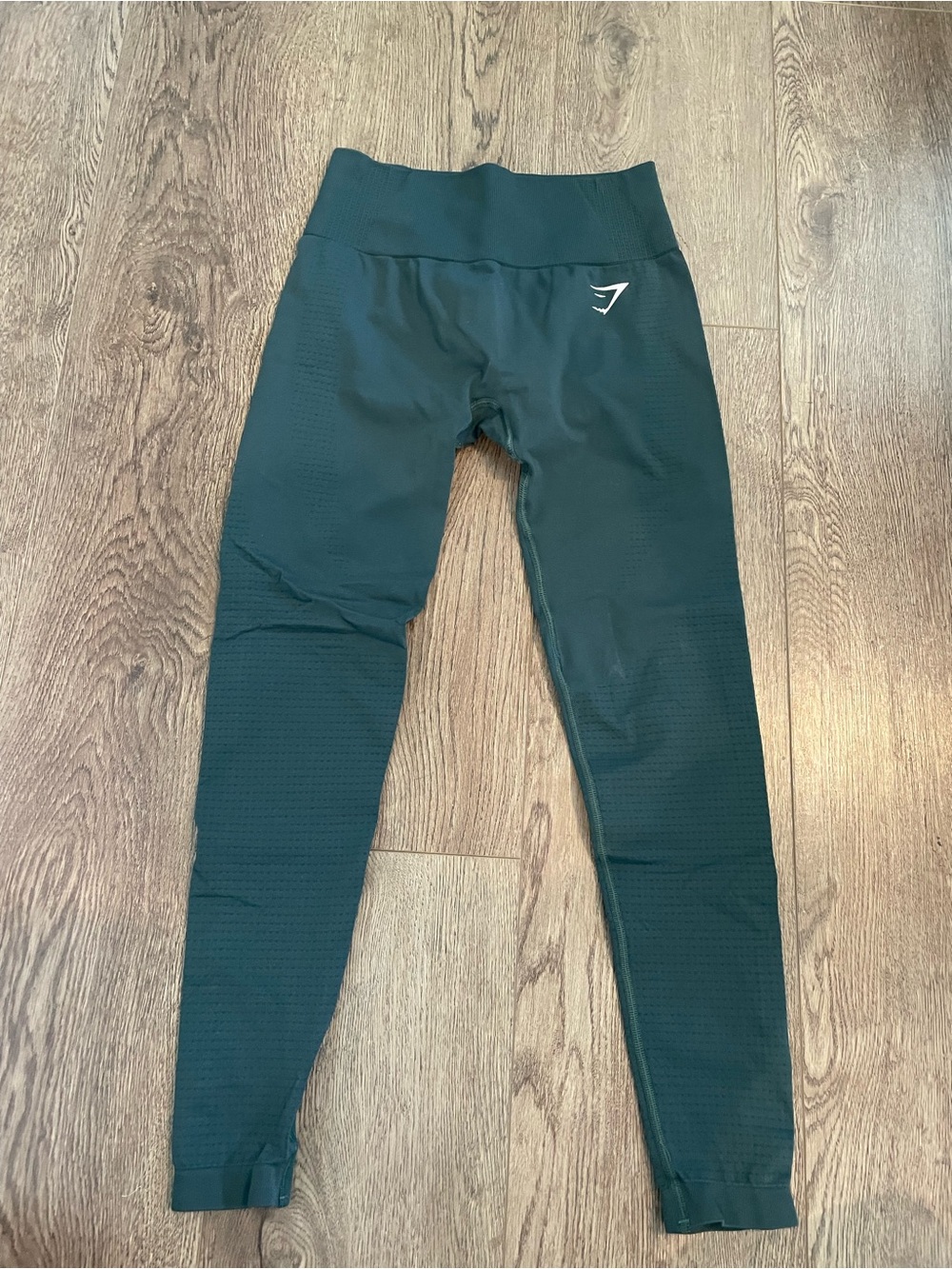 Gymshark Women’s Dark Green High-Waist Leggings Size S